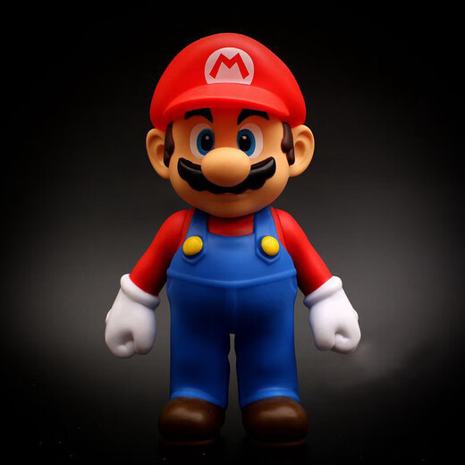 Supermario Mario Louis Yoshi Puppenspielzeug Ornamente Puppe bewegbares Modell 23 cm rot 17 Pilz Man Man Box