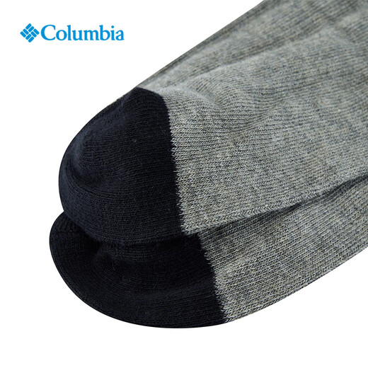 Columbia Columbia Outdoor Men and Women Universal Fashion Two-Color Combination One-Pair Sports Socks RCS673 GY1 M