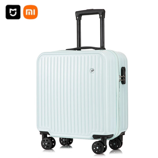 Xiaomi (MI) Маленький чемодан легкий корпус посадки для мужчин и женщин 18-дюймовый чехол для студентов для студентов проездной случай за Zipper Case для кожаной коробки [688 многофункциональная модель] классическая черная 20-дюймовая
