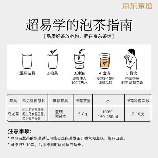 炭纪（teagraphy）X问山守艺乌龙茶凤凰单枞乌岽蜜兰香特级50g单枞中火罐装送礼