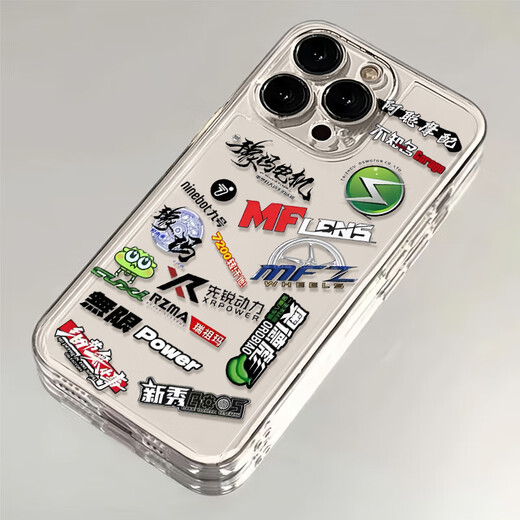 Herbst Full Racing Tag transparentes Anti-Fall-Telefonfall Neues Modell ist für Apple geeignet, Huawei OPPO Xiaomi Vivo Honor OnePlus 653 Racing Tag Xiaomi 13