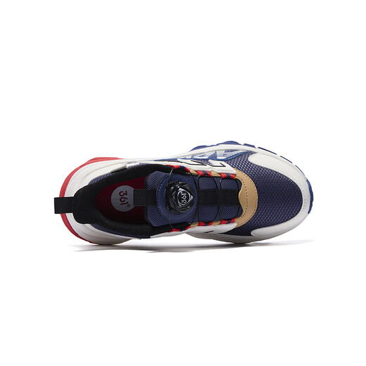 361 zapatos deportivos para niños 25 Autumn Men and Women Coushioning Campus Sports Sports Sports Net transpirable Azules 35 35