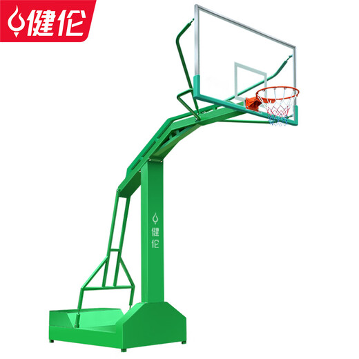 Jianlun (JEEANLEAN) [Türlieferung] Basketball-Rack im Freien Basketball Rahmen im Freien im Freien im Freien im Freien für mobile blaue Ballregal-Basketball-Basketball-Rack (gewichtet und fett)