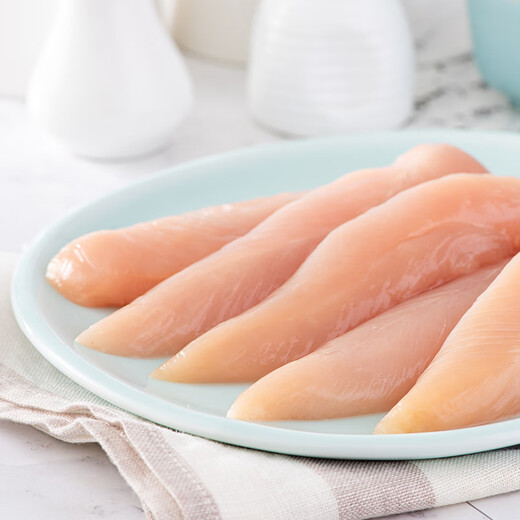 Liuhe Chicken Breast 2Jin Jin is equal to 0.5kg White Feather Chicken Healthy Light Food Frozen Chicken Breast Low-fat Fitness Ingredients