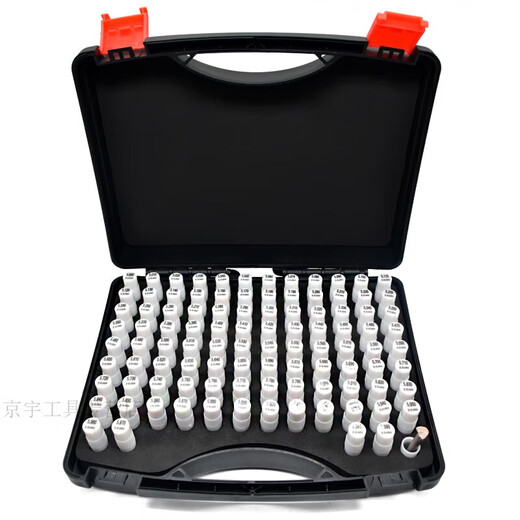 
Fineque complete set of needle gauge pin plug gauge white steel needle gauge high-precision gauge smooth shut-off gauge pin gauge standard measuring rod 11-12101 handle