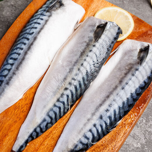 Megaga Norwegian mackerel fillets, net weight 2Jin Jin equal to 0.5kg (8-10 pieces) individually packaged, head, tail and dirt removed