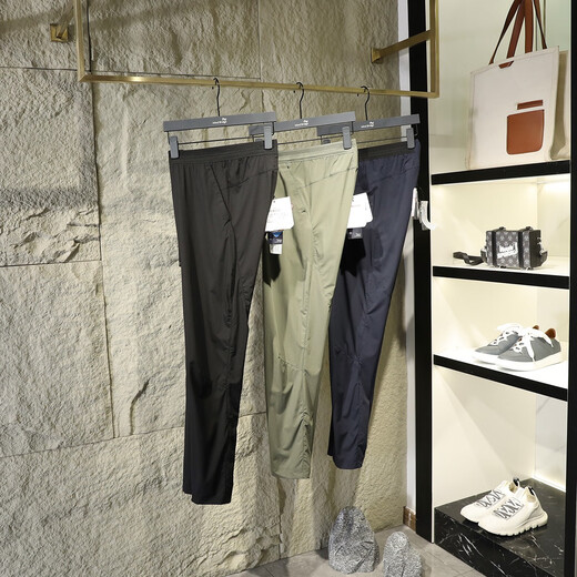 
Bird series 2024 summer new style lightweight outdoor breathable elastic casual pants cool quick-drying trousers men 9195 Yuwu Green M