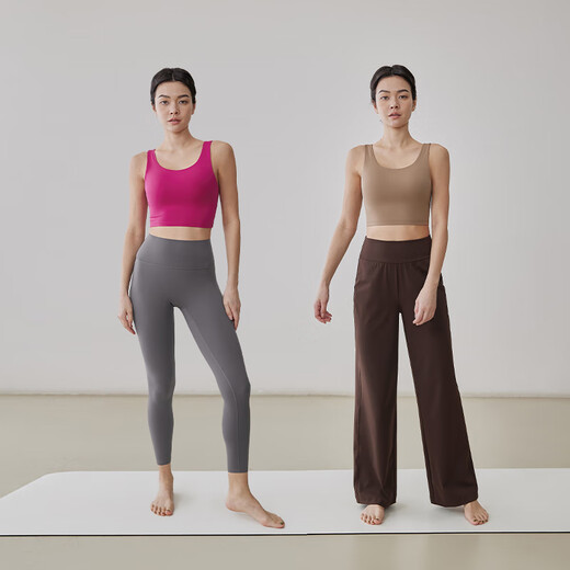 GIT Jiji Sports Bra Women's Cross Back Yoga Bra High Intensity Sports Shockproof Push Up Pilates Yoga Wear White XL