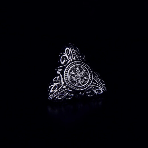 Shijun (Shijun) Herren Brosche Herrenkragen Pinanzug Brosche Anzug Brosche Retro Iliad Platin Platin Platin Platinum Brosche + Manschettenknack
