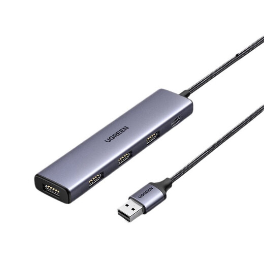 Green Network (Ugreen) Green Network Expander Expander Multi-Port Cluster Divider Typec Extended Hub3.0 Conversion externe USB3.0-ALLOY MODEL-0.5M-15921