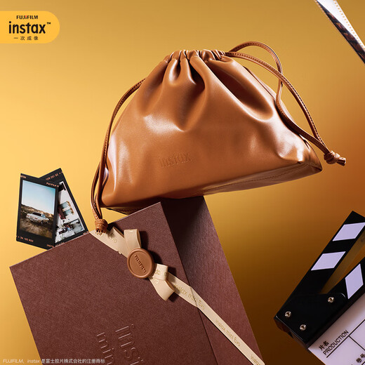 INSTAX Fuji instax instant instant camera mini Evo brown art rebirth gift box set