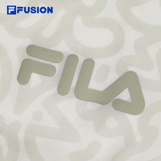 FILA FUSION Fashion Couple Woven Jacket 2025 Autumn New Sunscreen Cool Hooded Top Cloud White-WT 3XL 190/108A/XXXL