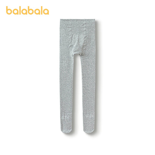 Bala Bala One children's pantyhose leggings women's dance socks thin velvet elastic warm single pack gray tone 00322 12-18 years old 170cm