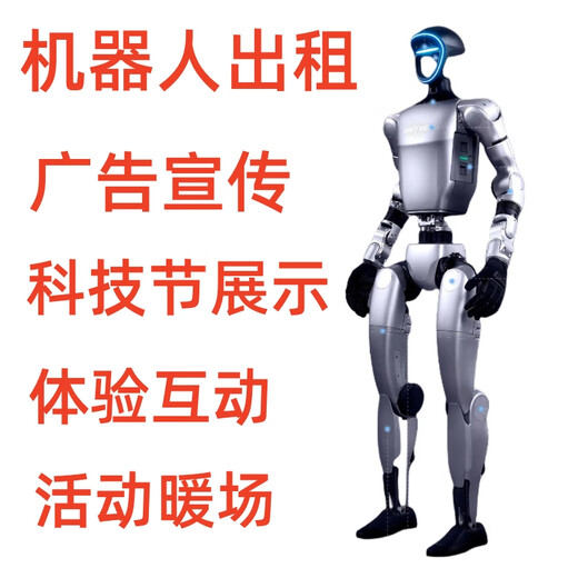 宇树智能双足G1人形机器人表演行走跳舞春晚同款跳舞机器狗迎宾机器人 机器人出租1天