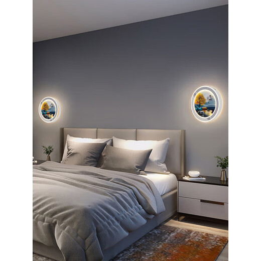 Hanoufei Wandleuchte 2025 Neues Schlafzimmer Nacht