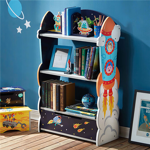 OUOETYTEAMSON FENDUOQI BABINA DE BEBENTES BARATA DE LABORACIÓN Niños Muebles Gabinete de almacenamiento Kindergarten Pink Jungle Adventure Silla de almacenamiento de 3 pisos TD-12799A