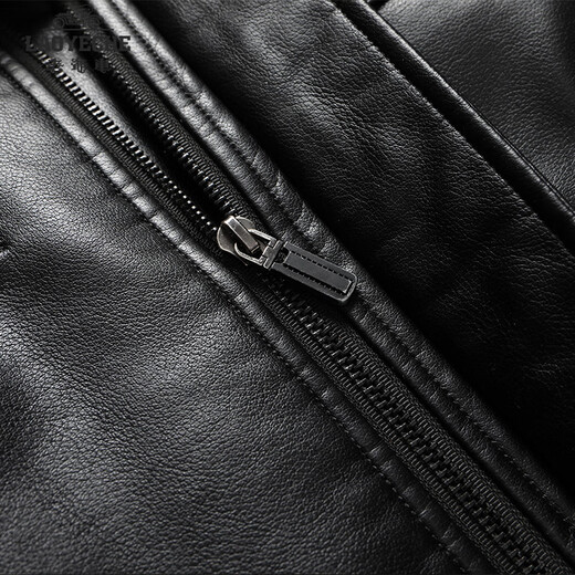 Classic car removable middle-aged and elderly velvet thickened leather jacket men's dad winter clothing warm men's leather jacket tops men's clothing