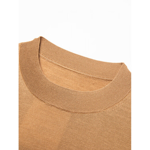 NOSSKISS pure wool sweater men's autumn half turtleneck casual inner solid color sweater for middle-aged and young people bottoming shirt upper cyan spot speed 3XL 190 suitable for 180-200Jin Jin equals 0.5 kg