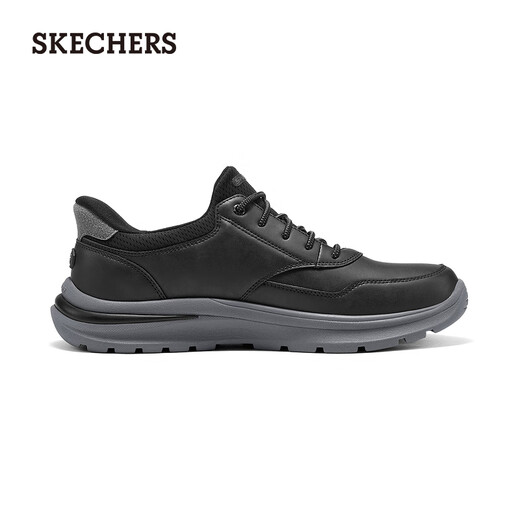 Skechers men's shoes autumn flash shoes comfortable business casual shoes 205492 black/BLK 41