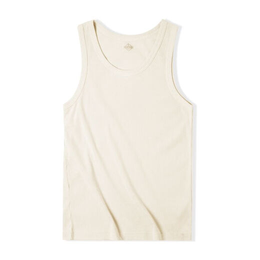 Maden Workwear chaleco de algodón americano Fitness Men Old Man Sweinshirt Camiseta sin mangas Hugle Base de chaleco de rosca pesada en blanco [2 tomas para ahorrar 5 yuanes/ropa de verano] L (175)