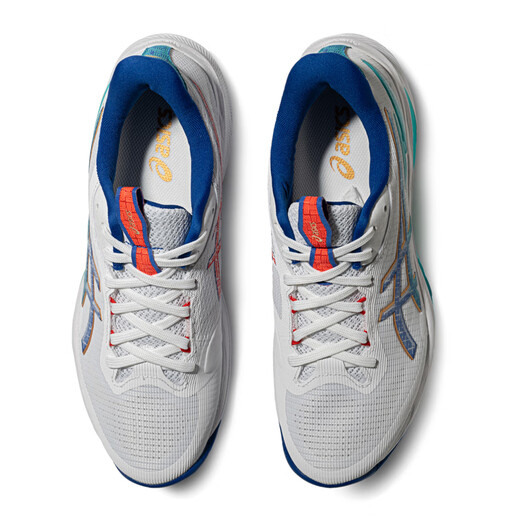 ASICS men's shoes, volleyball shoes, comfortable rebound speed sports shoes NETBURNER BALLISTIC FF 4 white/blue 42