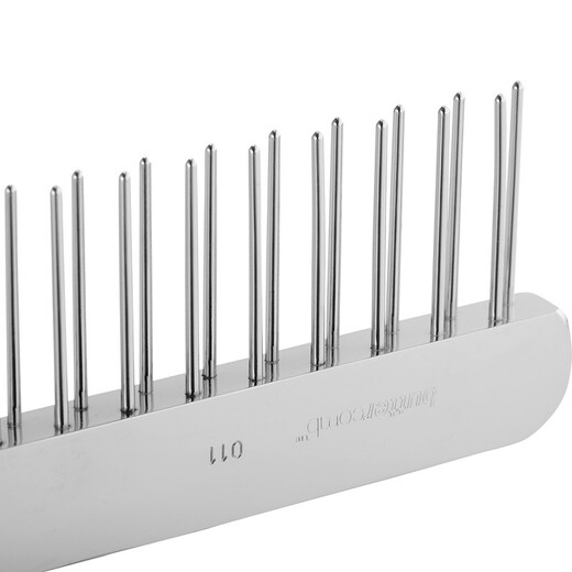 Chris Christensen imported from the United States pet grooming comb, cat hair comb, dog comb, knotted styling comb, floating hair 011 6-inch staggered toothed knotted comb