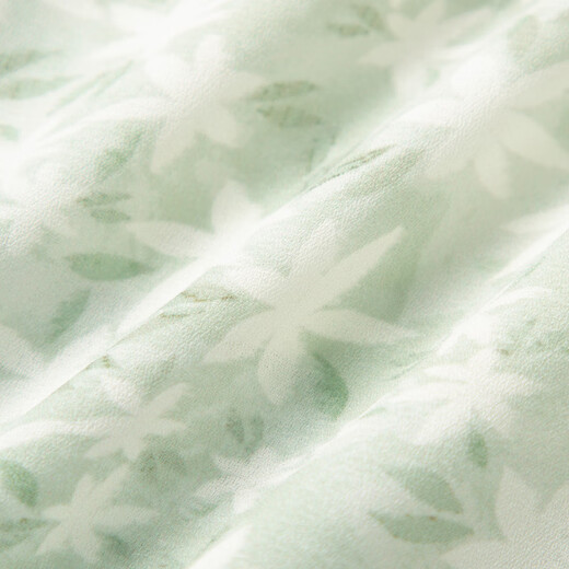 麦檬MM薄荷绿碎花小清新连衣裙商场同款女夏5E4190571S 薄荷绿5E4190571S-1 S