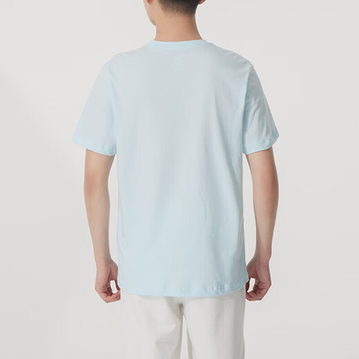 耐克（NIKE）运动套装男士 字母大标纯棉短袖T恤 AR5005-474+DV9858-010 M