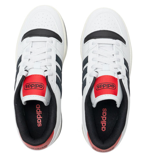 Adidas Мужская обувь и женская обувь 2025 Summer New Break Start Classic Sports Shoes Low Top Casual Shoes KK1283 Белый черный и красный 38,5