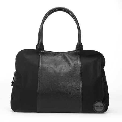 Bolsa de viaje de Walker Shop [cuero de vaca de primera capa seleccionado] Nuevo nylon de agua oxford de nylon manch