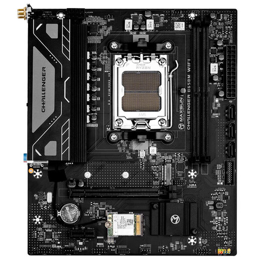 Maxxuan Challenger/Terminator B650/B850 DDR5 WIFI с материнской платой 7400F/7500F/7800X3D/9600X/9700X Challenger B650M WIFI5