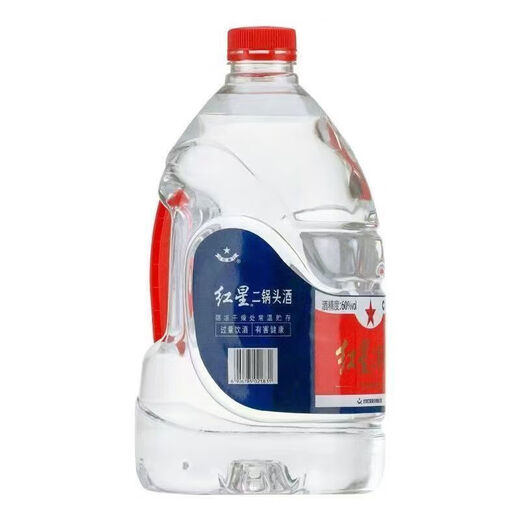 Red Star Erguotou Red Star Erguotou 52%/60% 5L large-capacity barreled white wine brewing wine fragrance style about 10Jin Jin equals 0.5kg Liquor 52% 5000mL 1 barrel *