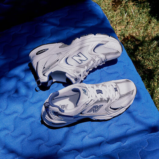 NEW BALANCE老爹鞋男鞋女鞋复古网鞋夏季透气休闲运动鞋530系列MR530SG 40.5