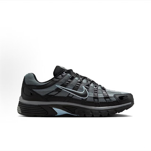 Nike Nike P-6000 pour hommes noirs confortables et polyvalents non glissants, résistants à l'usure, respirants et basses de sport décontractées à bas niveau IF6199-003 Black 39 (245 mm)