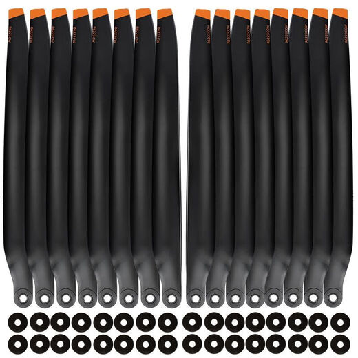 大疆T70 T70P T100桨叶6223全套碳纤维螺旋桨植保无人机配件 原厂材质【黑色碳纤款】赠垫片 R6223-1对CW(2片)