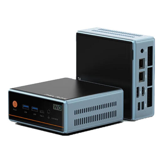 Panlei mini host new product AMD Ryzen 5500U/5700U/5600H/7640HS mini host Game office design high-performance desktop computer host Ryzen R5-5500U/16G D4/512G
