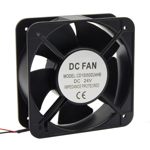
F08 wire ball 15050/15051 chassis cooling fan C24V15CM DC axial flow fan 15050 ordinary ball model C24V+ network