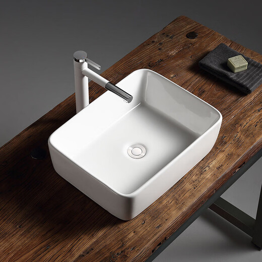 
Jiumu Prefecture basin balcony washing basin small size ceramic washbasin single basin basin ten years of art M7027 large size plus 30 yuan. By default, take a photo and post small