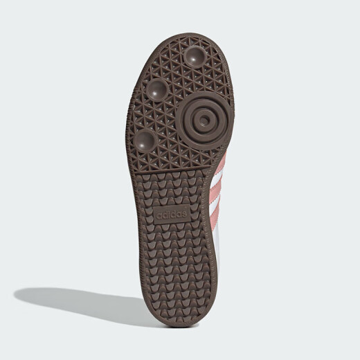 阿迪达斯 （adidas）官方舰店休闲鞋女鞋 新款舒适三叶草运动鞋SAMBA德训鞋板鞋 JI2677白/奇迹紫粉/汉玉白 37