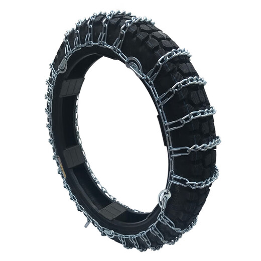 Huizhuo encriptado y en negrita Motocross Motocross Manganese Cadena anti-Slip Vehículo de dos ruedas Nieve Mud Tiret Cadena anti-Slip SN9276 90/90-12 Cifrado 3.7 mm de 3.7 mm