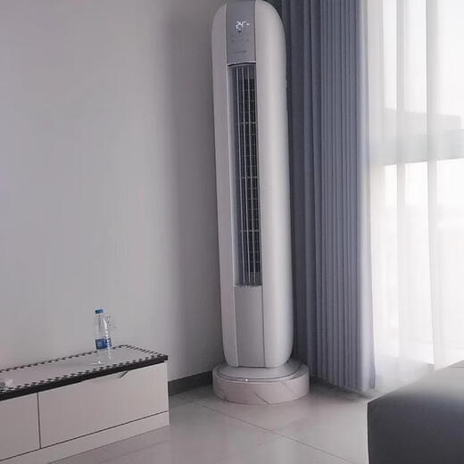 Air conditioner base heightening bracket is suitable for Haier Universal Square and Round Vertical Cabinet Bracket Mat Round Table Diameter 40 Height 20 Imitation White Marble Pattern