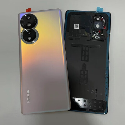 Suitable for Honor 80pro original back cover glass 80se original mobile phone case 70 battery cover replacement back screen Honor 80pro bright black original back cover with lens lens