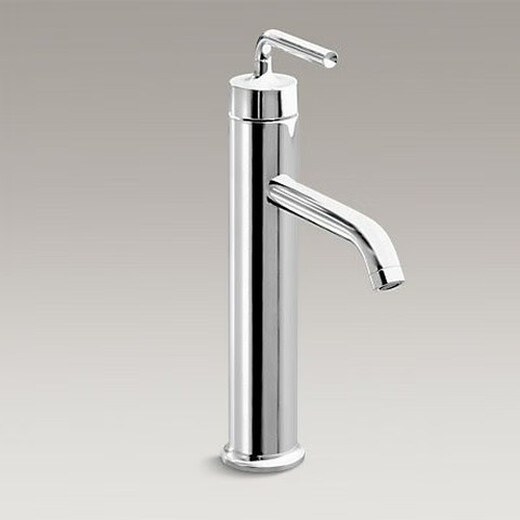 科勒（KOHLER）科贝拉勒K-14404TK-14402T飘瑞诗拉丝加高洗脸艺术单盆水龙头 K-14402法兰金