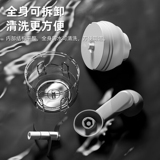 The legend of the pot, the garlic masher, the manual garlic masher, the garlic masher, the garlic masher, the garlic masher, the six-leaf knife model, 3 times faster + finely minced meat