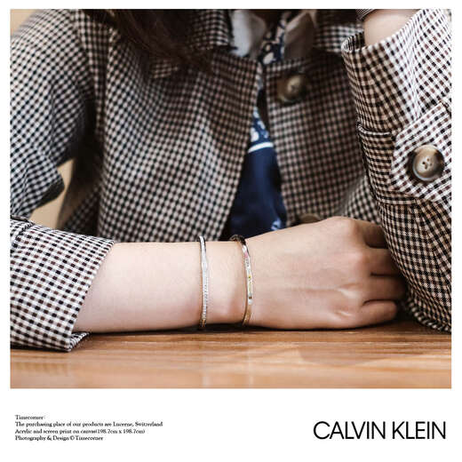 Chili CK bracelet for women rose gold baby's breath niche design light luxury high-end men's couple gift fashion design silver plain ring xs