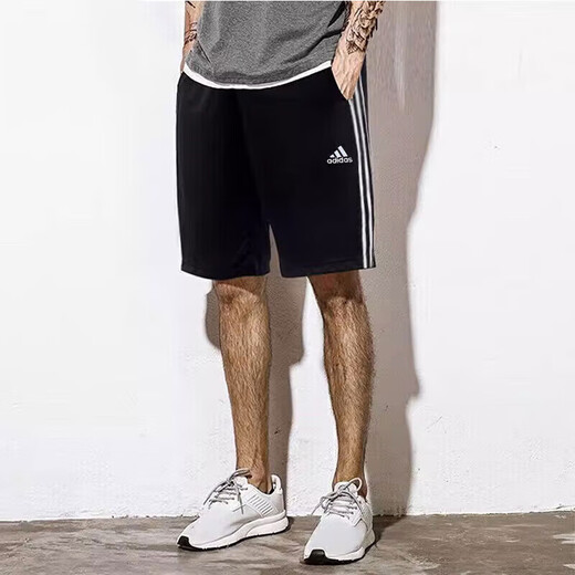 阿迪达斯（adidas）运动短袖套装男25夏季新款时尚休闲T恤健身快干跑步短裤2件套 JY8562+IC1484 2XL