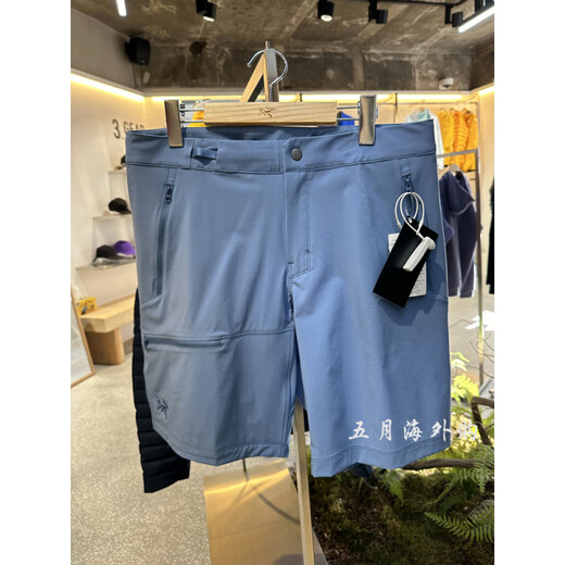 始祖鸟（ARC'TERYX）始祖鸟GAMMA LIGHTWEIGHT SHORT9 男士轻量速干短裤695 不退不换BLACK_黑色 34_腰围90cm左右