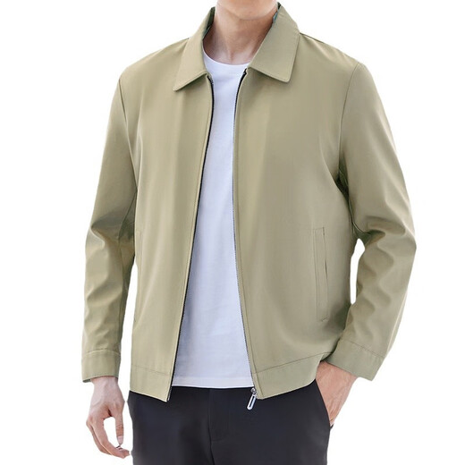 Shachi 2025 Herbst neue Executive Jacke für junge hübsche hübsche Farbe Revers Zipper Fashion Classic Jacke Casual BSHT-N9712 Blau One Size 170