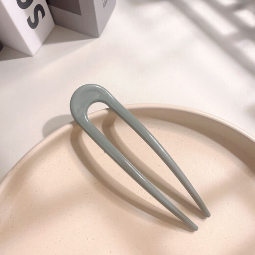 Retro simple U-shaped hairpin for women, gentle temperament, ball hairpin, 2025 new high-end hairpin headwear, U-shaped hairpin-random 4 pieces