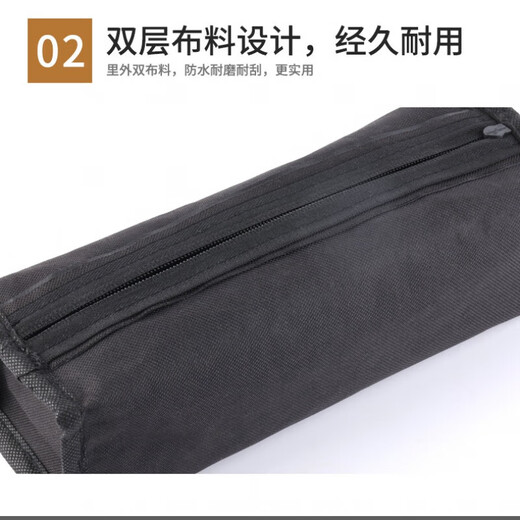 Fengxi Oxford cloth tool bag small portable thickened durable parts bag multi-functional repair tool bag canvas wear-resistant large black thickened storage bag affordable price 1 piece